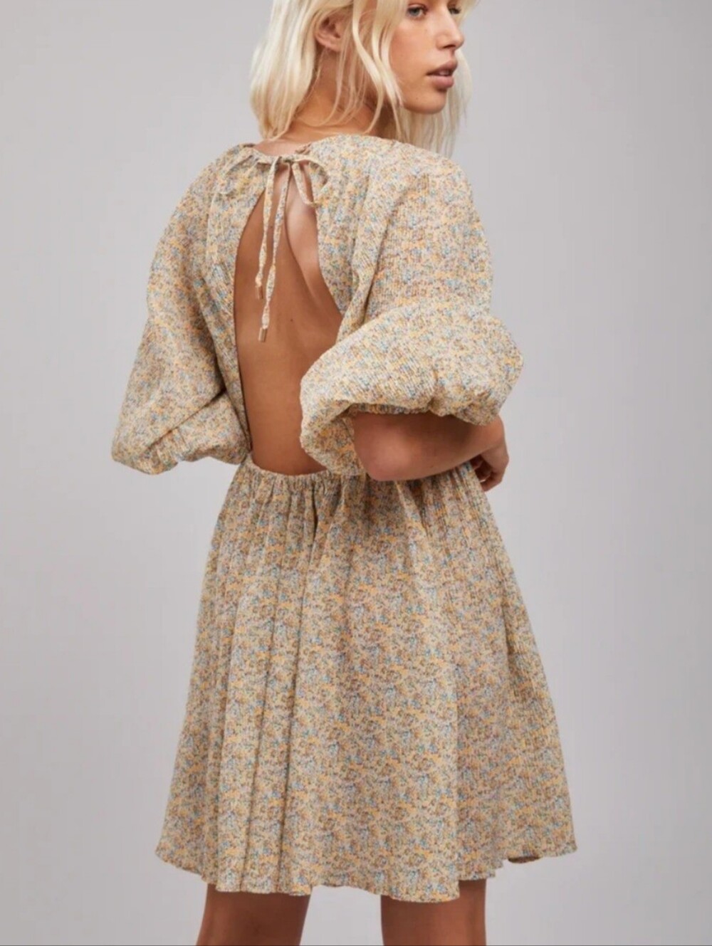 MINKPINK Melody Open Mini Dress